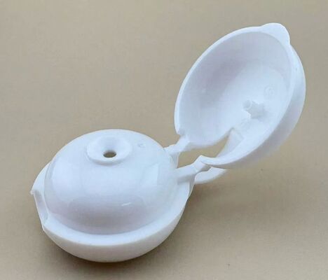 White Cosmetic Bottle Cap 28mm Bottle Cap Round Plastic for Handwashing Fluid