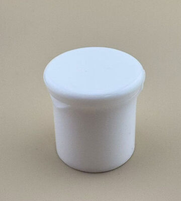 White Cosmetic Bottle Cap 28mm Bottle Cap Round Plastic for Handwashing Fluid