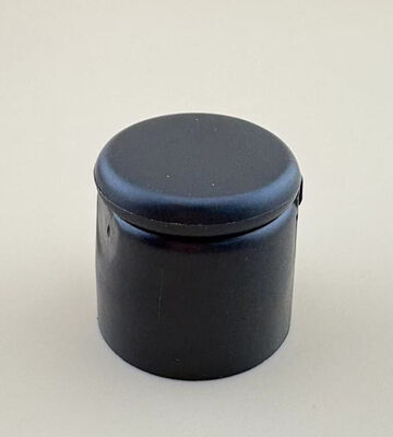 Black Matte Flip Top Cap 24/410 for Shampoo Bottle