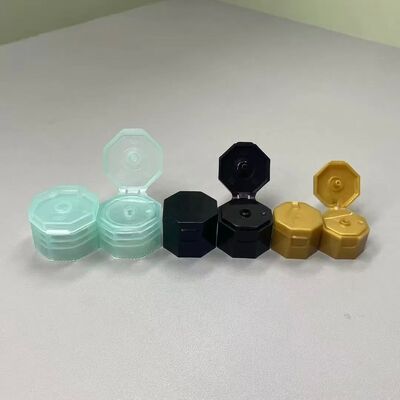 Plastic PP Colorful Detergent Screw Flip Top Cap Liquid Shampoo Bottle