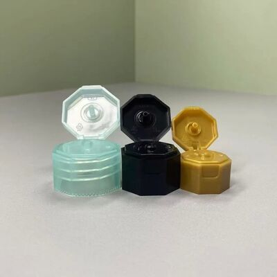 Plastic PP Matte 24/410 Detergent Screw Flip Top Cap Liquid Shampoo Bottle