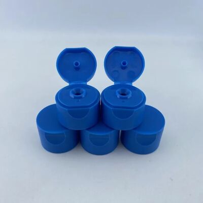 Octagon Shape 24mm Flip Top Caps Plastic Special Shape Snap Caps