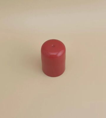 Nice Design Red Plastic Cap for Skincare Bottles