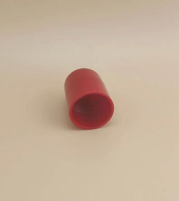 Nice Design Red Plastic Cap for Skincare Bottles