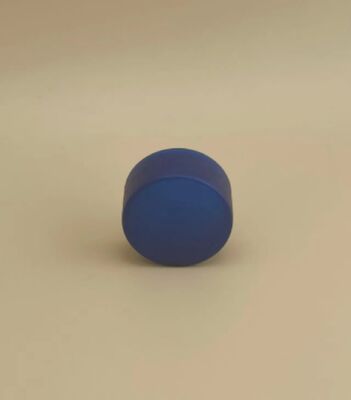 Delicate Design Dark Blue Plastic Cap for Skincare Bottles