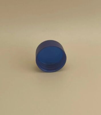 Delicate Design Dark Blue Plastic Cap for Skincare Bottles