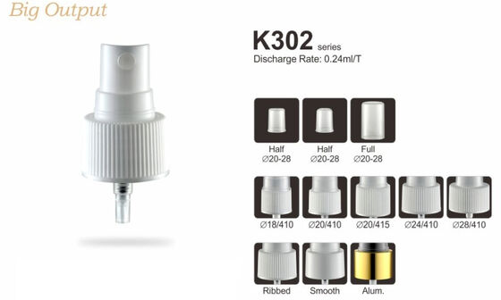 Plastic PP Perfume Mist Spray 20/410 Fine Mist Sprayer K302