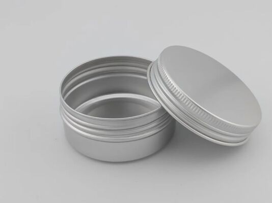 Aluminum Cosmetic Jar Aluminum Tea Jar Aluminum Wide Mouth Jars with Lids