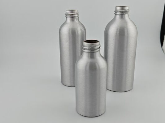 Empty Aluminum Cosmetic Packaging Water Lotion Bottle Metal Packaging Container
