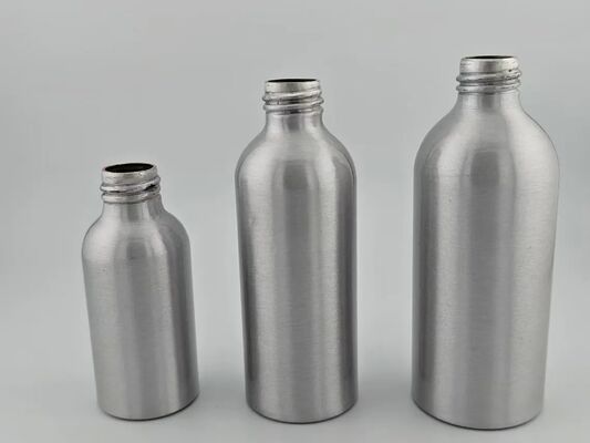 Empty Aluminum Cosmetic Packaging Water Lotion Bottle Metal Packaging Container