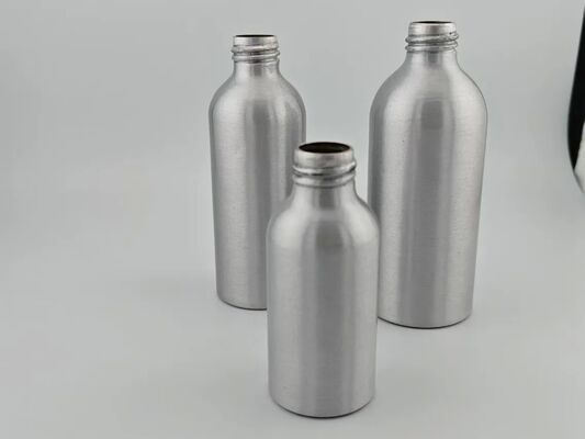 Empty Aluminum Cosmetic Packaging Water Lotion Bottle Metal Packaging Container