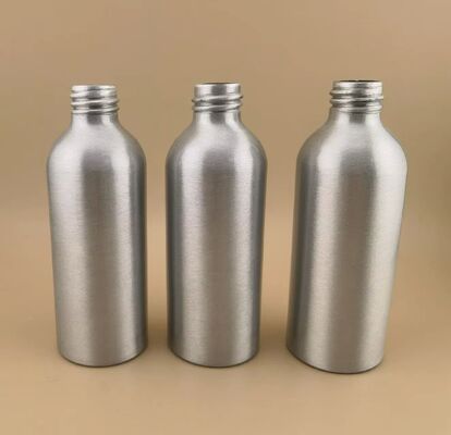 New Luxury Clear Silver Aluminum Bottles of High Quality Cosmetic Aluminum Bottles