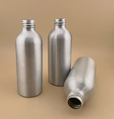 New Luxury Clear Silver Aluminum Bottles of High Quality Cosmetic Aluminum Bottles