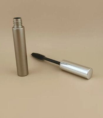 Bottled Eye Lash Brush with Golden Aluminium Screw Lid for Women