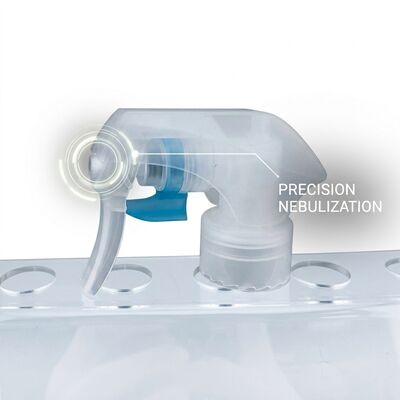 All Plastic Leak Proof Trigger Pump Sprayer 28/410 Consistent Mist Output for Household Cleaning Bottles