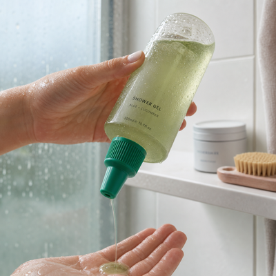 White Plastic Ribbed Jelly Cap for Paint Bottles