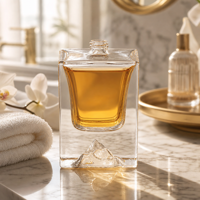 High Quality Super Clear Empty Perfume Glass 50ml Bottles Glass Perfume Bottle