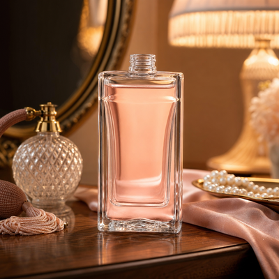 Hot Sale Customized Cosmetic Packaging 100ml Durable Glass Bottle Perfume Bottle