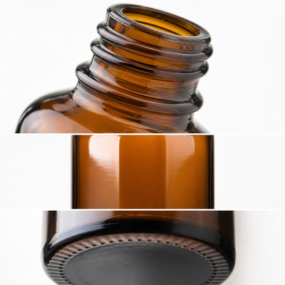 Cosmetic Packing Essential Oil Bottle Amber Glass Drop Bottle