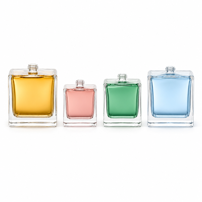 Luxury Custom Rectangular 60ml 100ml Empty Perfume Glass Bottles