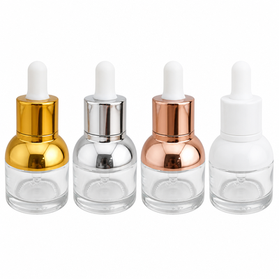 Gorgeous Round Clear Dropper Bottle for Essence