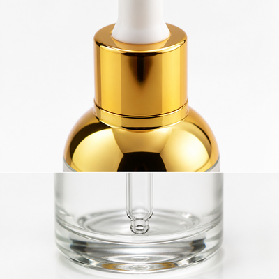 Gorgeous Round Clear Dropper Bottle for Essence