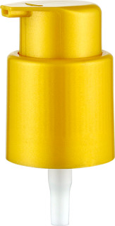 Aluminium Gold Cosmetic Treatment Pumps K702-8 Nonspill Multipurpose