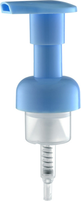 K512 LDPE Liquid Foam Dispenser Pump Plastic Multifunctional Leakproof Blue Color