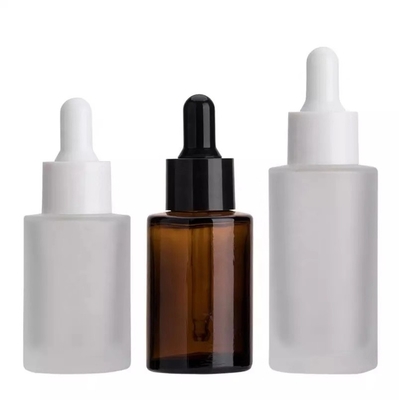 50ml Frosted Essential Oil Glass Dropper Bottles K1006 Multi Function