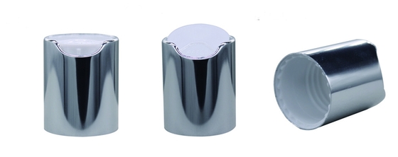 Cosmetic Aluminum Gold Disc Top , K901-5 Nonspill Flip Top Bottle Lids