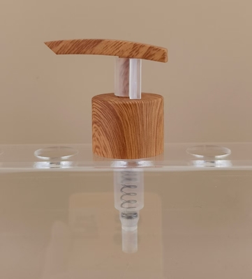 Lotion Pump Plastic Wood Grain Dispenser Pump K1104 for Bottles