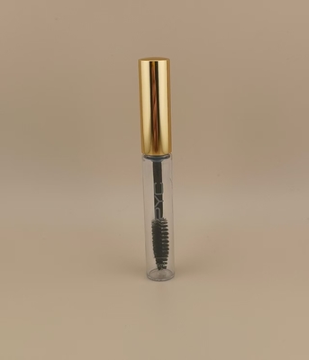 Cosmetic Eye Lash Brush Golden Screw Lid for Women's Perfect Look