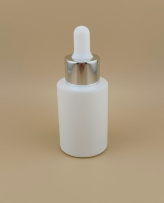 New Design White Matte Round Dropper Bottle K-GBL30 for Essence