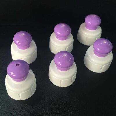 24/410 28/410 Smooth Closure Water Sport Bottle Plastic Push Pull Cap